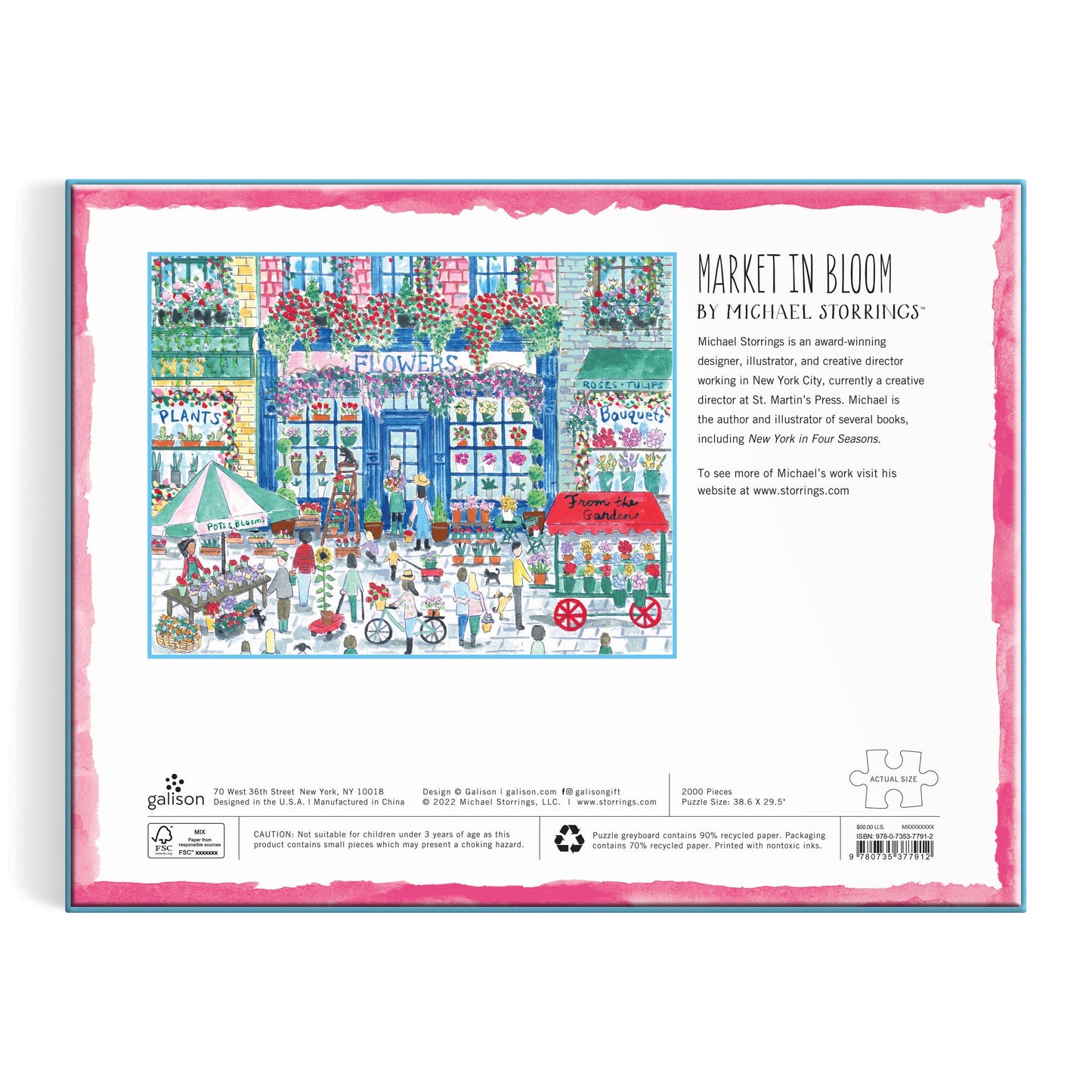 Market in Bloom 2000 Piece Puzzle