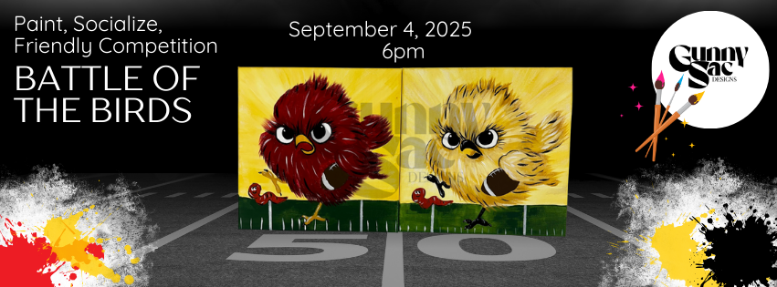 Battle of the Birds-Paint night!
