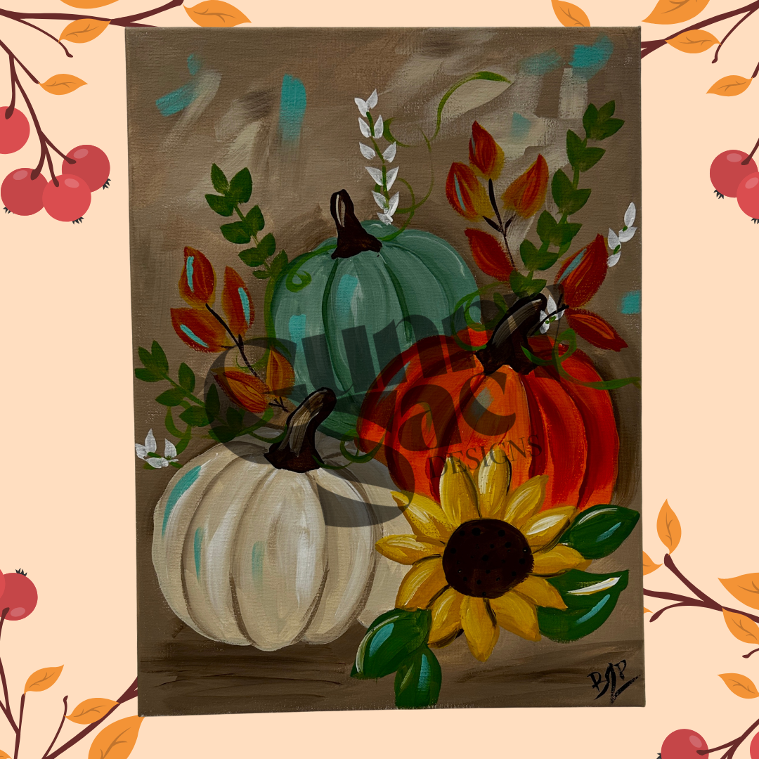 Pumpkin Trio Paint Class