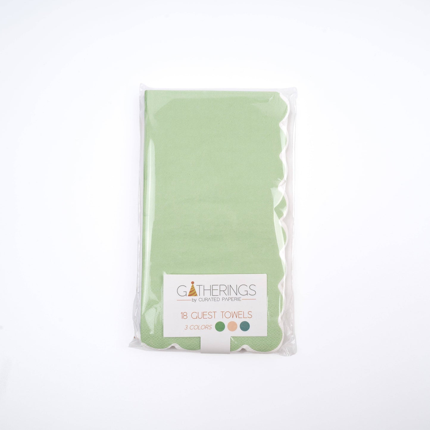 Springtime Scallop Guest Towel