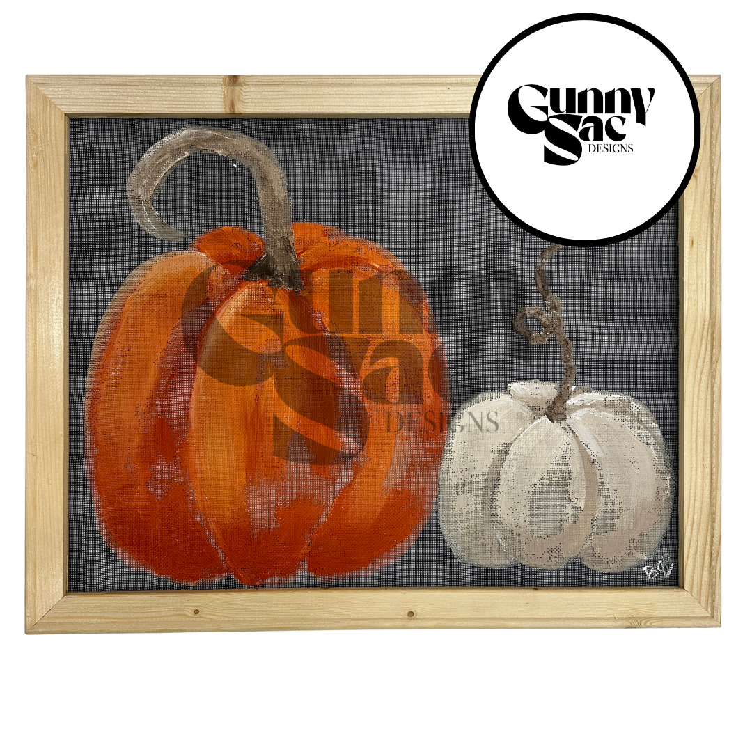 Screen Painting Class-Pumpkins