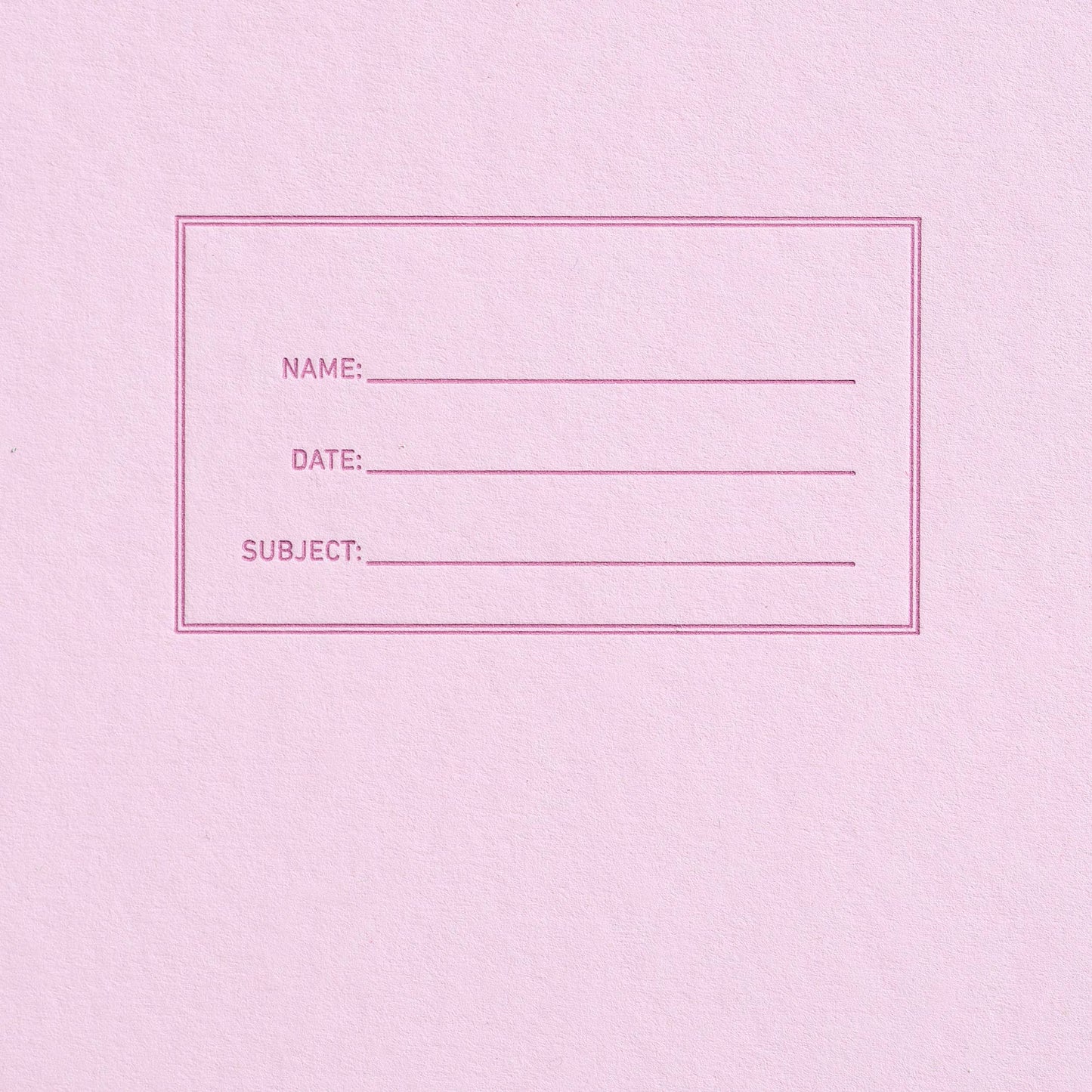 Standard Notebook - Lilac