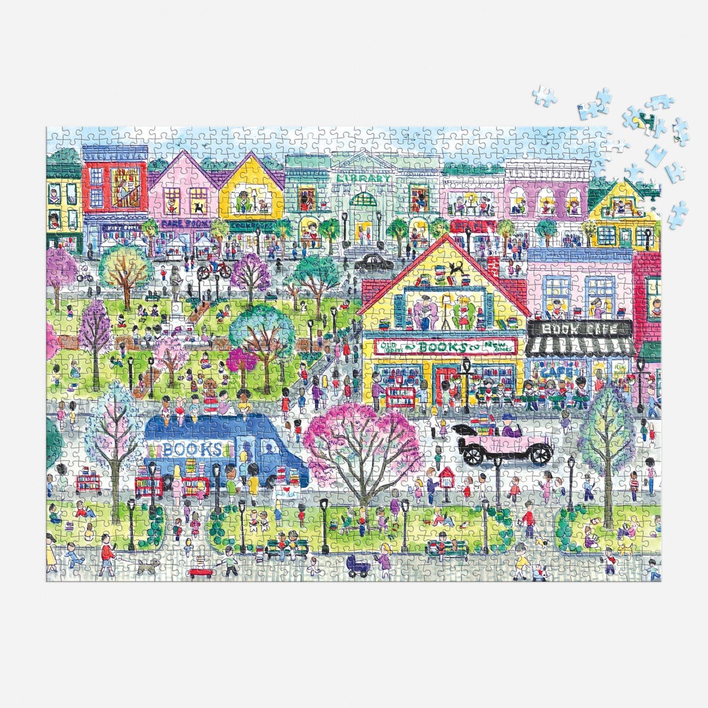 Book Town 1000 Piece Puzzle