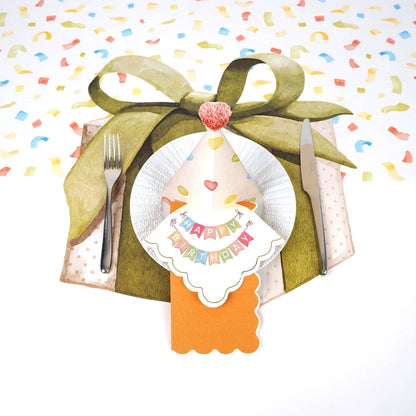 Confetti Table Paper Table Runner