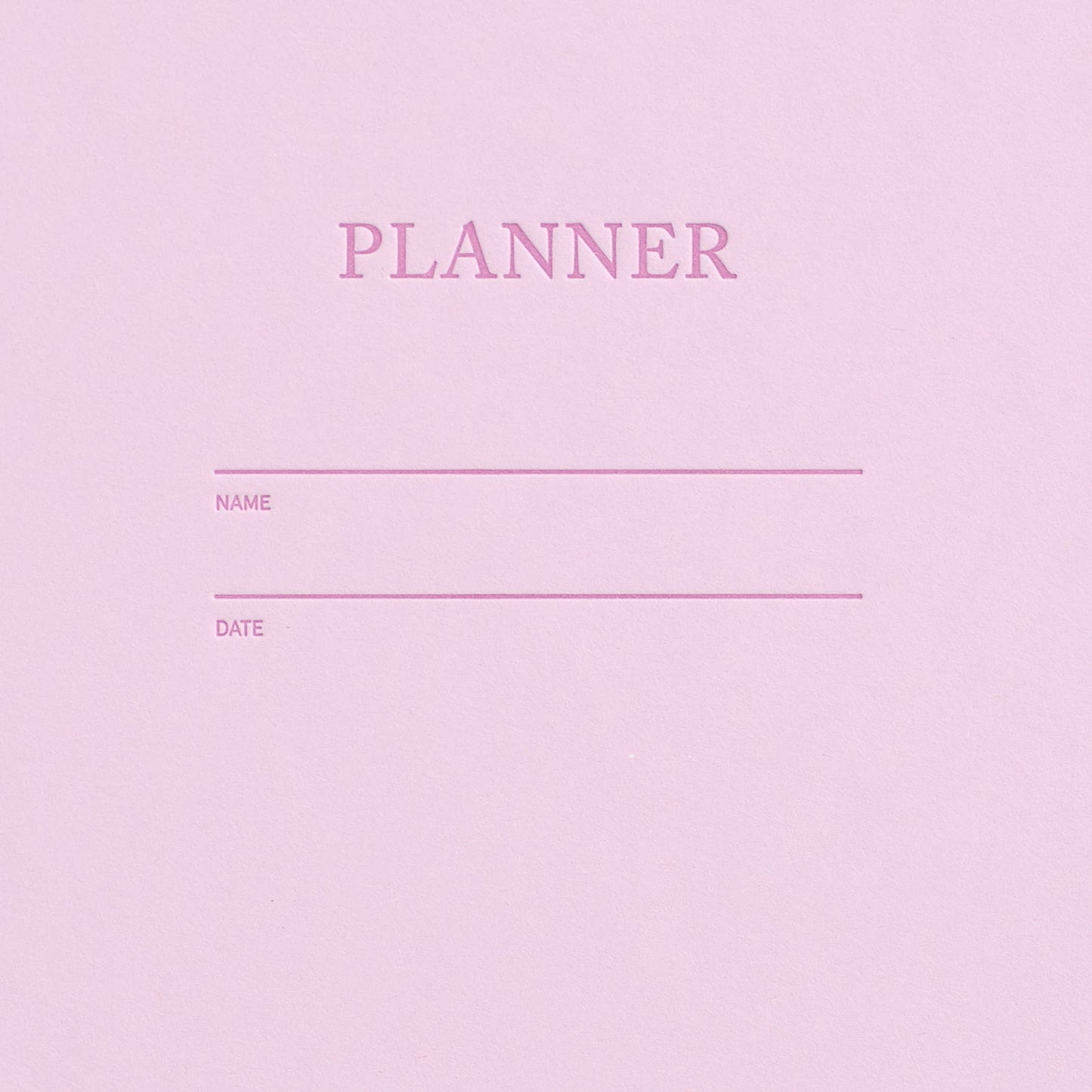 Planner - Lilac