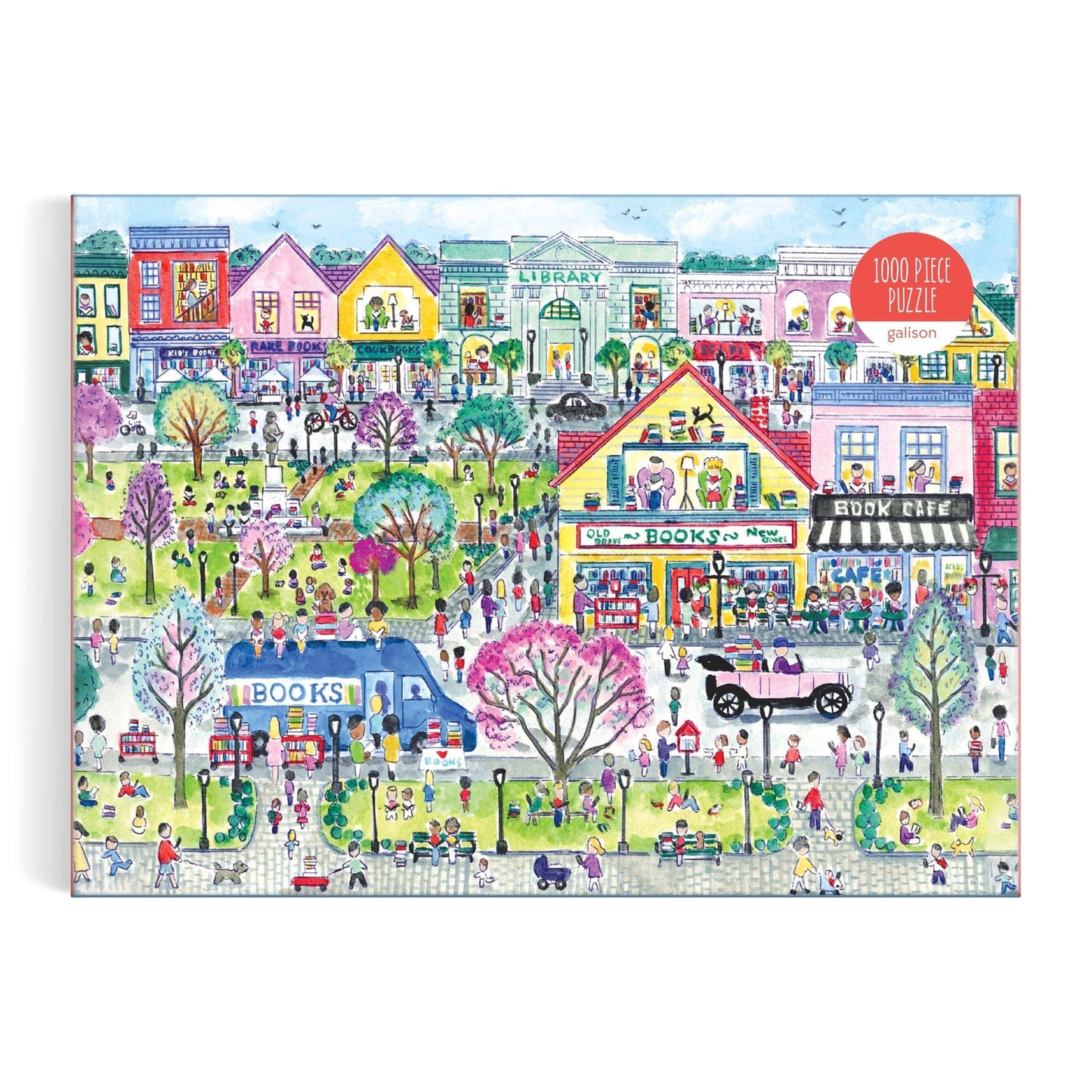 Book Town 1000 Piece Puzzle