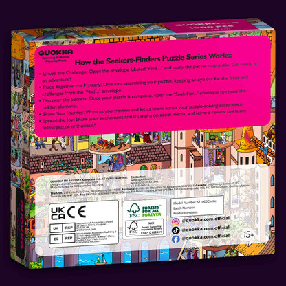 1000 Pcs Jigsaw Puzzle Secret Task | Nighty Cats