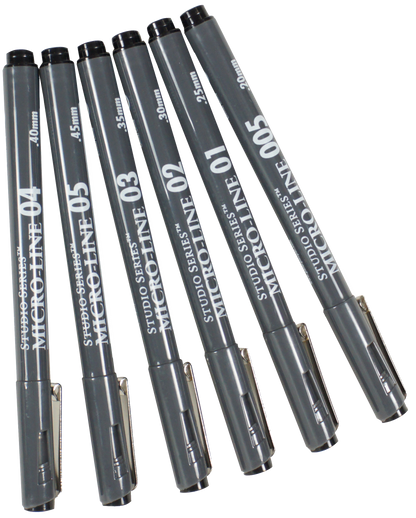 Studio Series Micro-Line Pen Set (Set of 6)