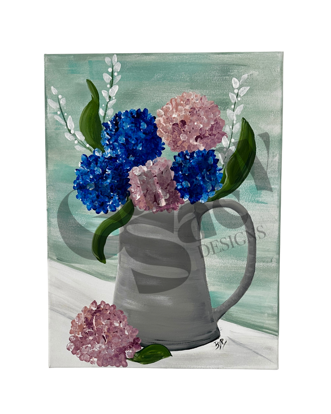 Freshly Picked Hydrangeas