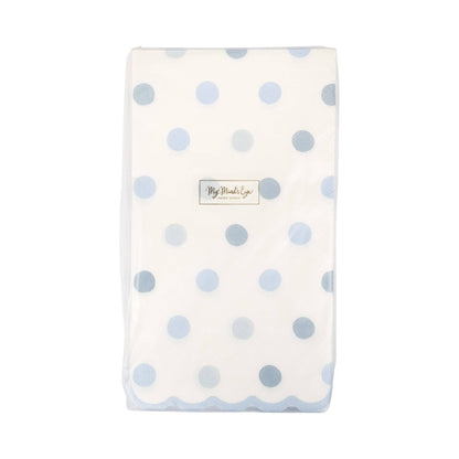 Baby Blue Polka Dot Dinner Napkin