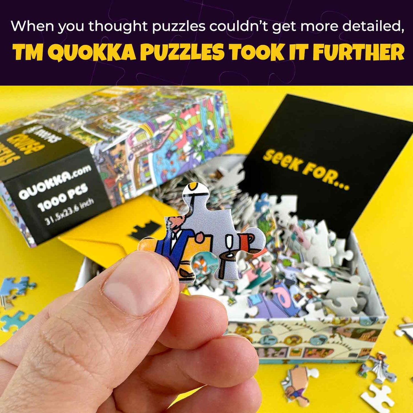 1000 Pcs Jigsaw Puzzle Secret Task | Cruise Vistas