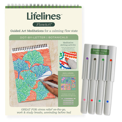 FlowArt -Dot by Letter- Botanicals