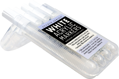 Studio Series White Acrylic Markers