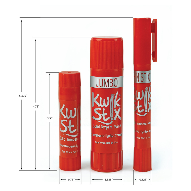 KwikStix Tempera Paint- Earth Tones 6 Colors TPG-676
