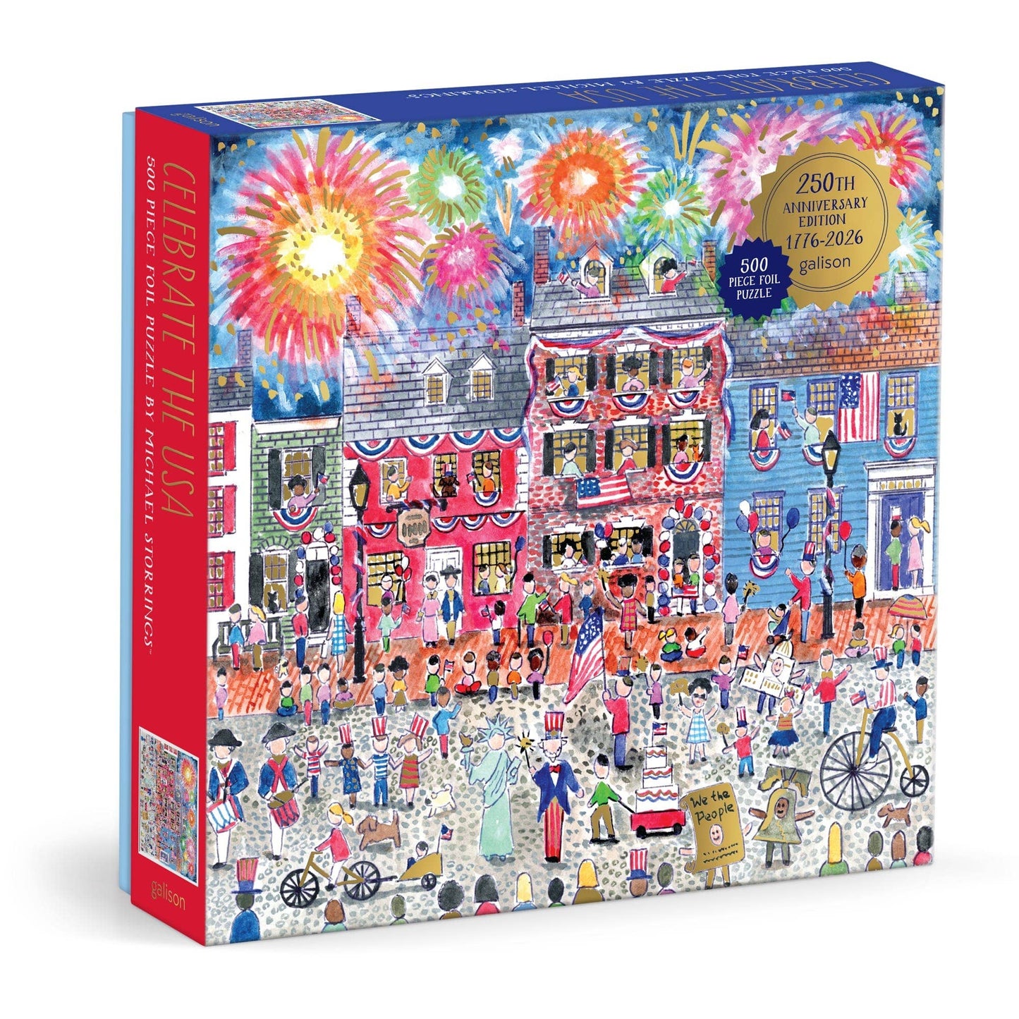 Celebrate The USA 500 Piece Foil Puzzle