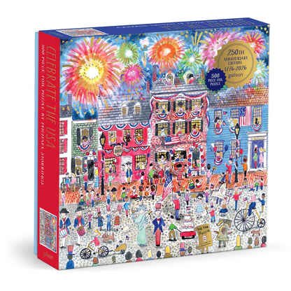 Celebrate The USA 500 Piece Foil Puzzle