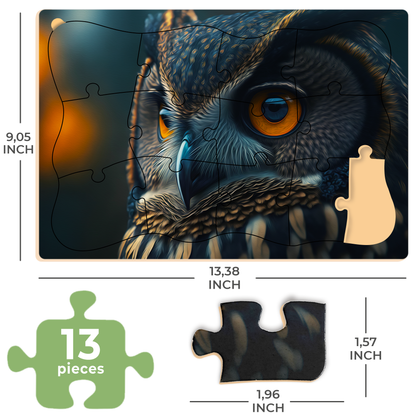 Dementia Puzzles for Elderly Birds 13 pieces | set of 3
