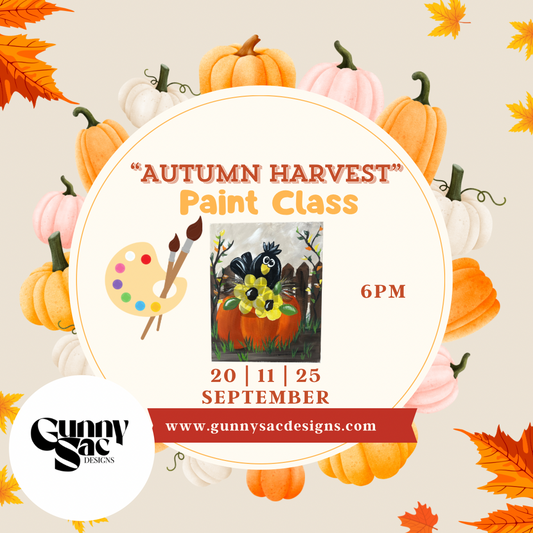 Autumn Harvest- Paint Class