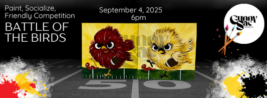 Battle of the Birds-Paint night!