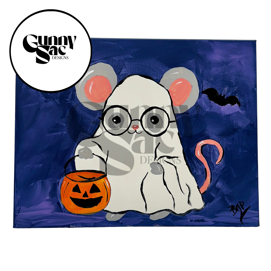 Mouse Ghost- Brush and Bond Saturdays