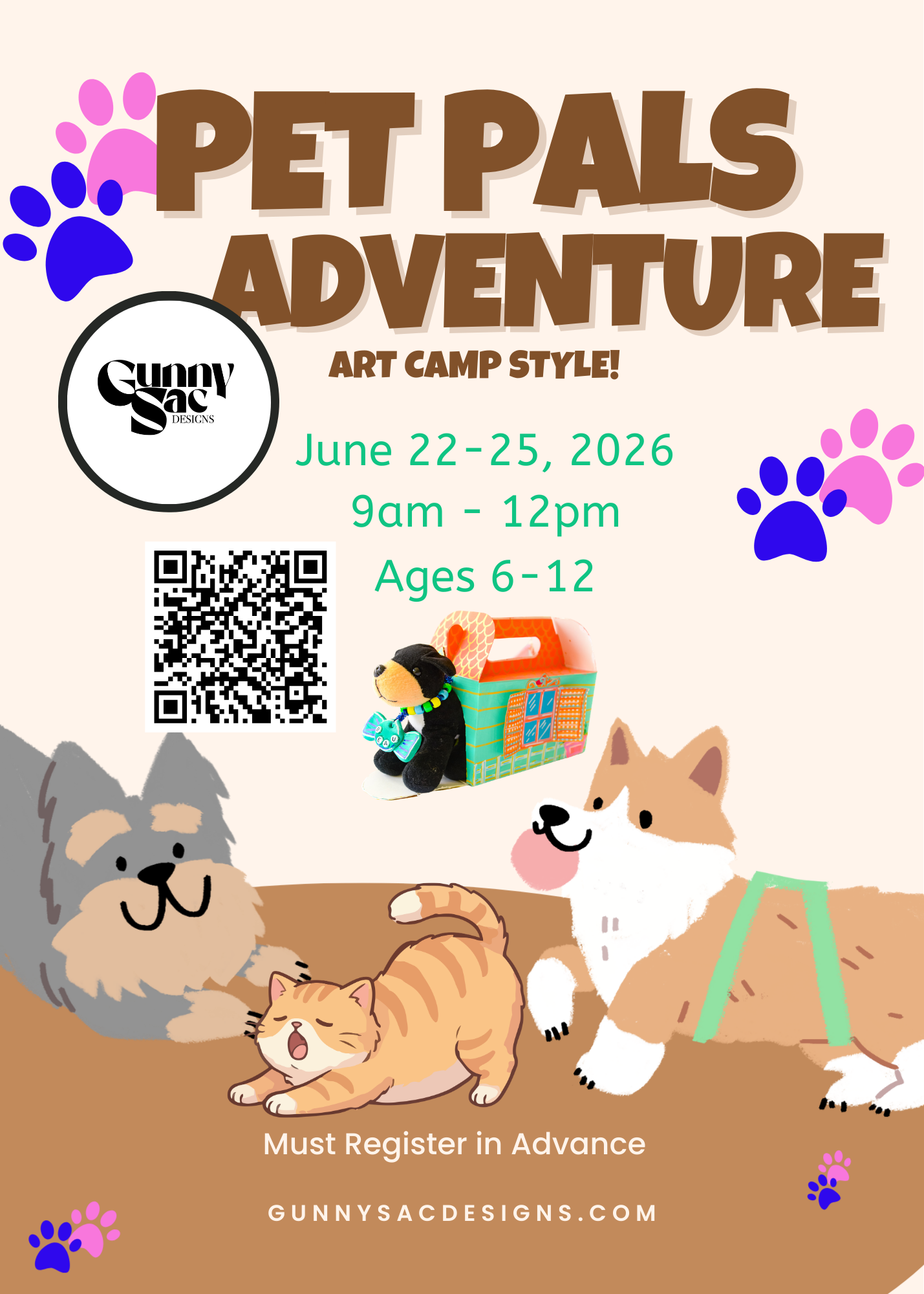 Pet Pal Adventures Art Camp