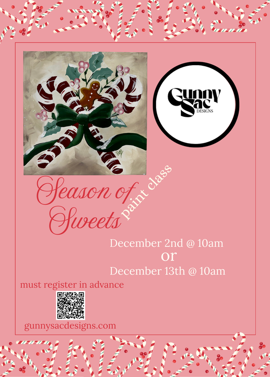 Season of Sweets Paint Class