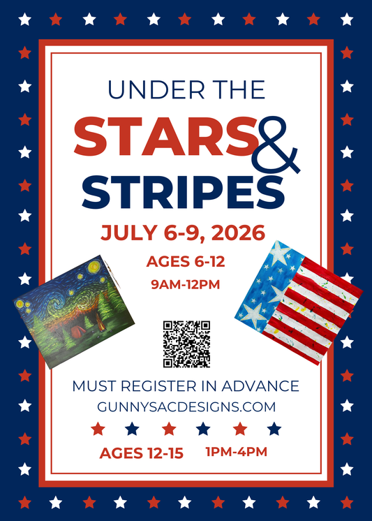 Under the Stars and Stripes Art Camp
