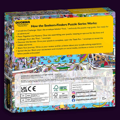 1000 Pcs Jigsaw Puzzle Secret Task | Cruise Vistas