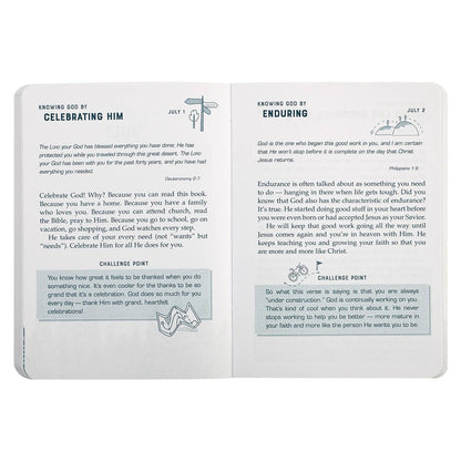 Kid Book 365 Days to Knowing God for Guys Softcover