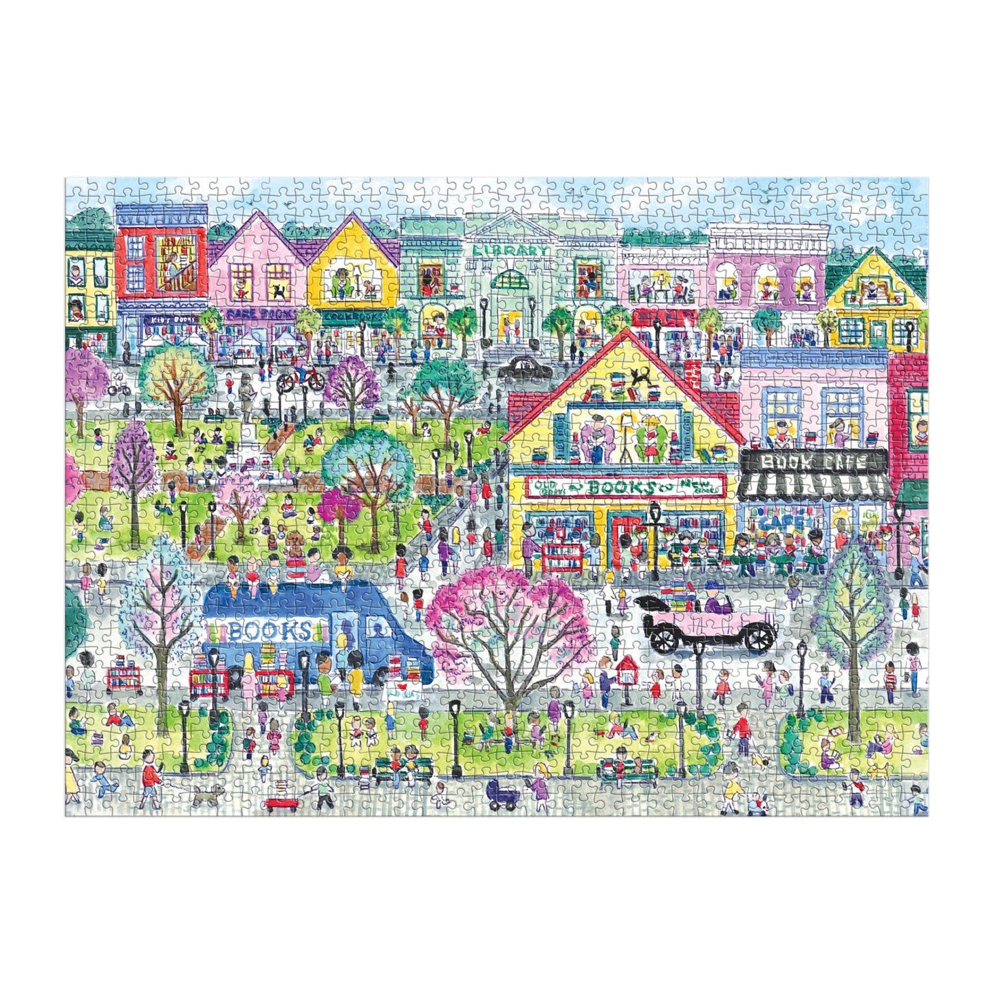 Book Town 1000 Piece Puzzle