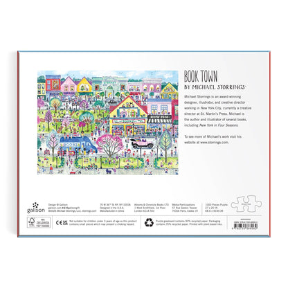Book Town 1000 Piece Puzzle