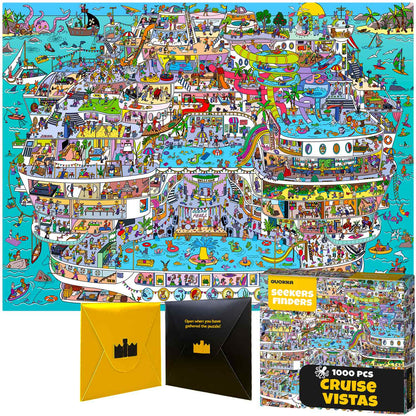 1000 Pcs Jigsaw Puzzle Secret Task | Cruise Vistas