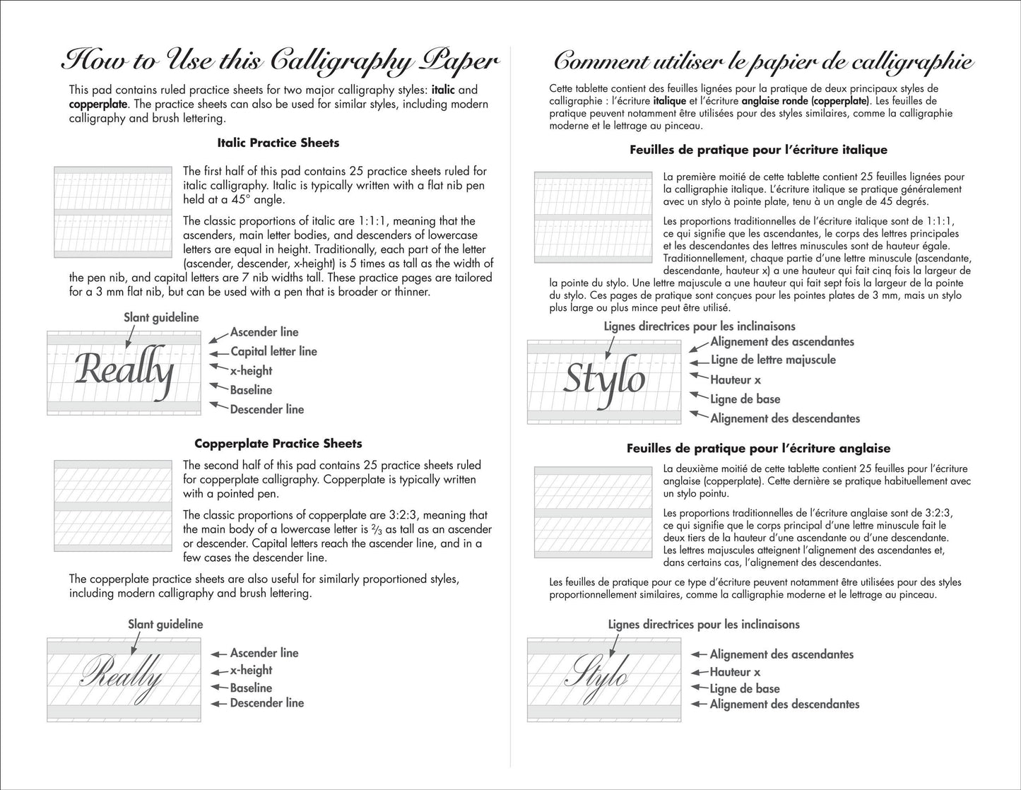 Studio Series Calligraphy Paper Pad