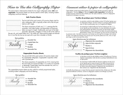 Studio Series Calligraphy Paper Pad