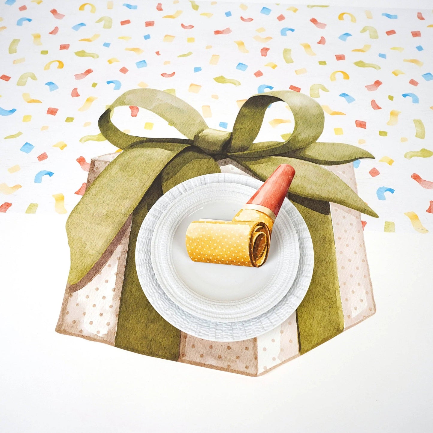 Confetti Table Paper Table Runner