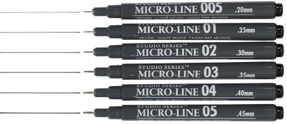 Studio Series Micro-Line Pen Set (Set of 6)