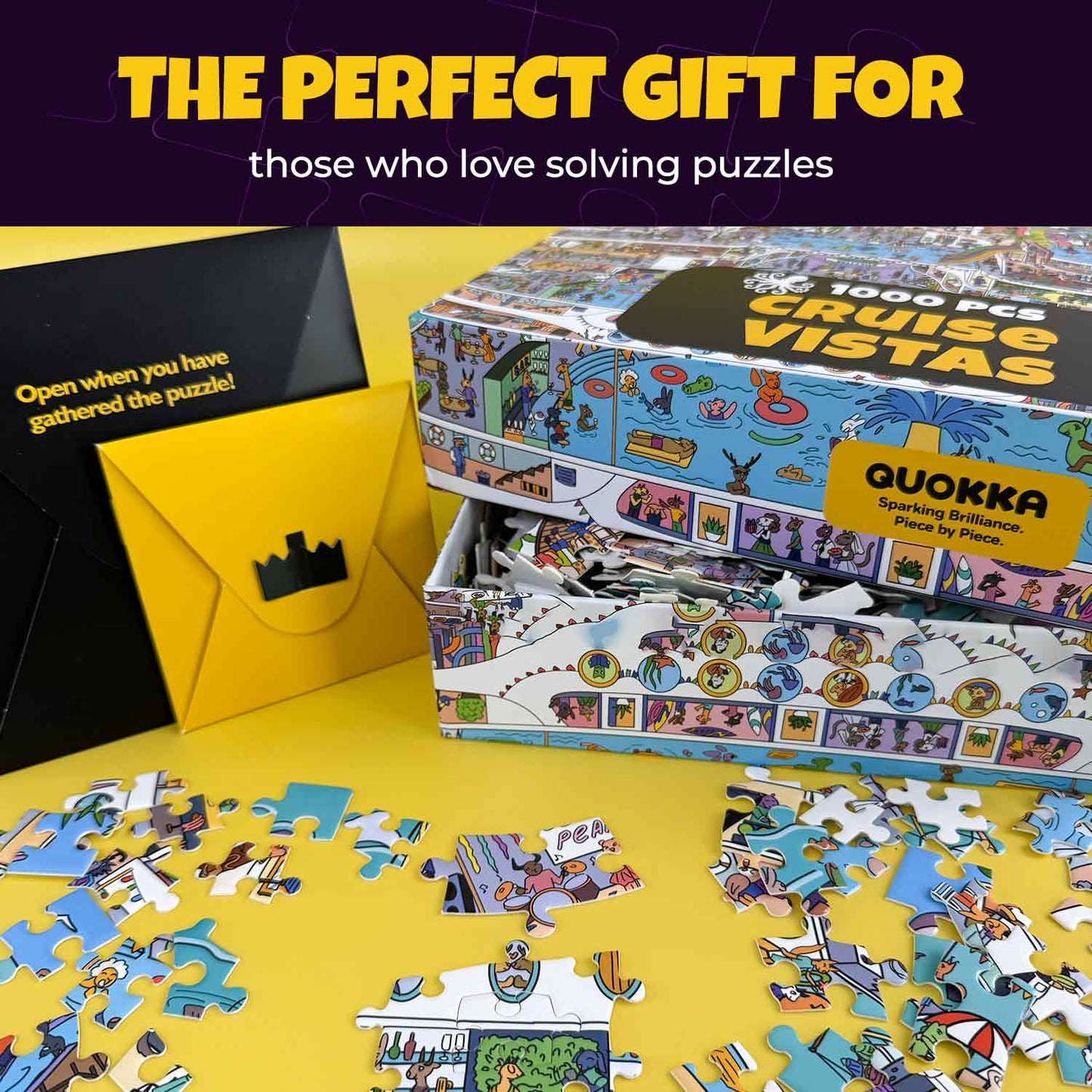 1000 Pcs Jigsaw Puzzle Secret Task | Cruise Vistas