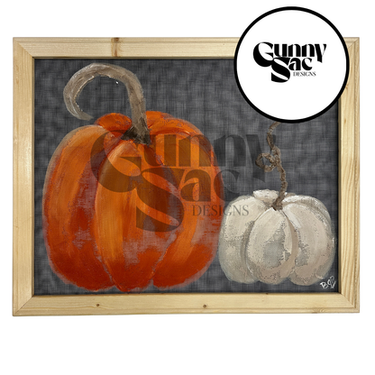 Screen Painting Class-Pumpkins